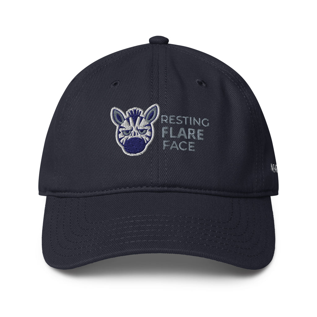 Resting Flare Face low-profile baseball cap by WearIt., Funny Chronic Illness, Rare illness, Disability awareness hat.