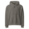 Zebra oversized unisex hoodie with zebra-inspired design representing rare, chronic, and invisible conditions awareness